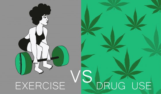 Exercise Equals Drug Use?