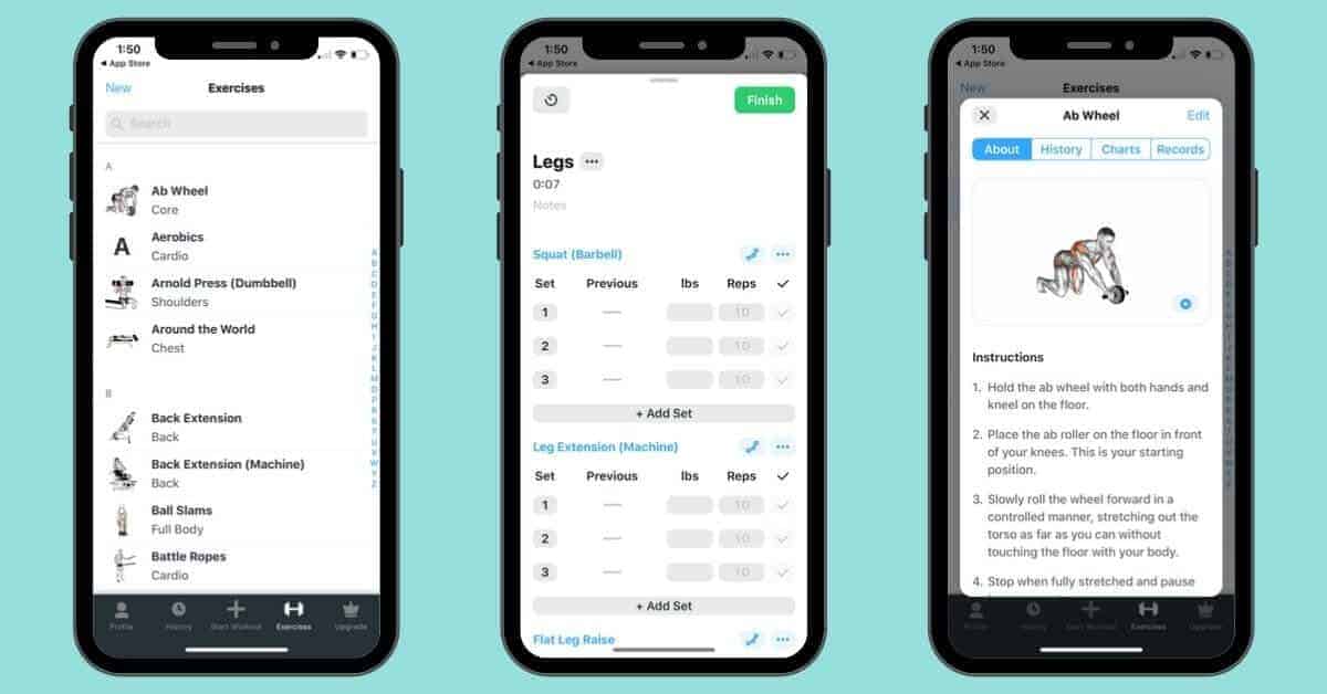 Best ios best sale weight lifting app