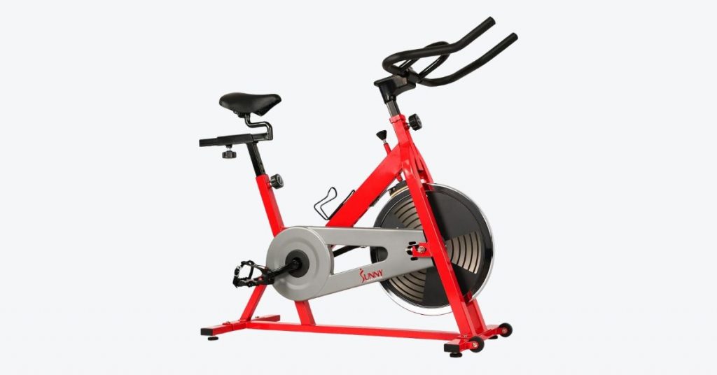 Sunny health and discount fitness bike vs peloton