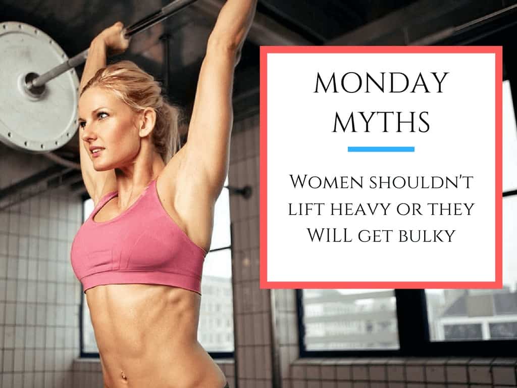 Why women won't get 'bulky' with weights